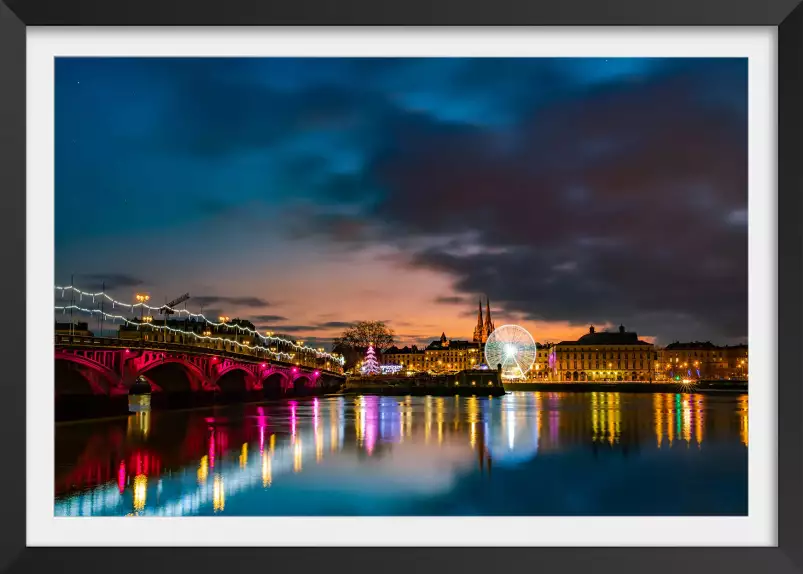 L' Adour - affiche pays basque