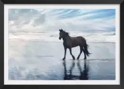 Mouvement du cheval - affiche cheval