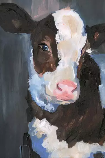 Bessie Yeux Bleus - peinture animaux