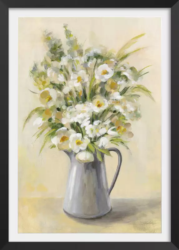 Farm Bouquet - peinture fleurs