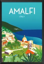 Amalfi - affiche monde