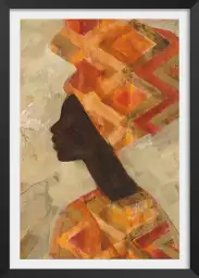 Beauté africaine - peinture africaine