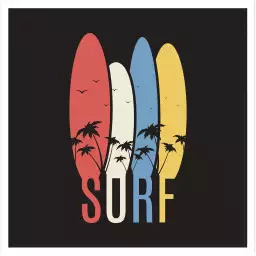 Passion surf - affiche surf