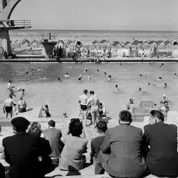 Le Touquet Paris plage - affiche plage vintage