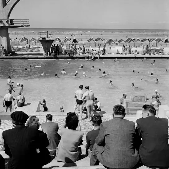 Le Touquet Paris plage - affiche plage vintage