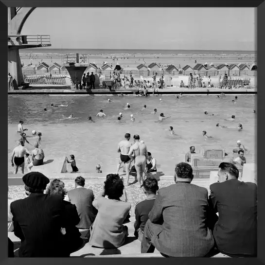 Le Touquet Paris plage - affiche plage vintage