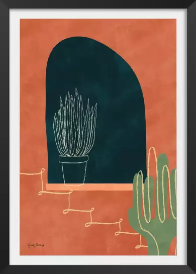 Sud orientale - poster cactus