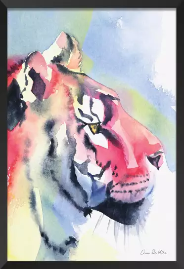 Portrait de tigre - affiche tigre