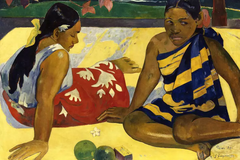 Paul gauguin - Parau api - tableau celebre
