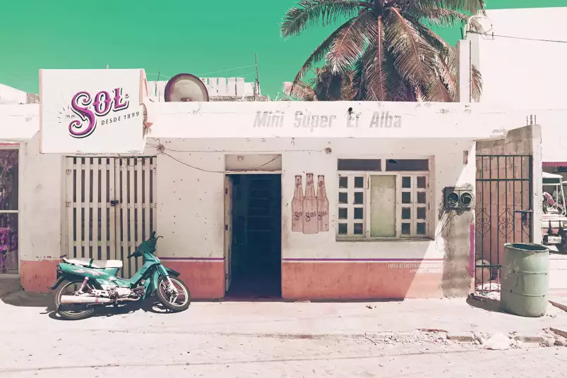 Soleil du mexique - poster moto