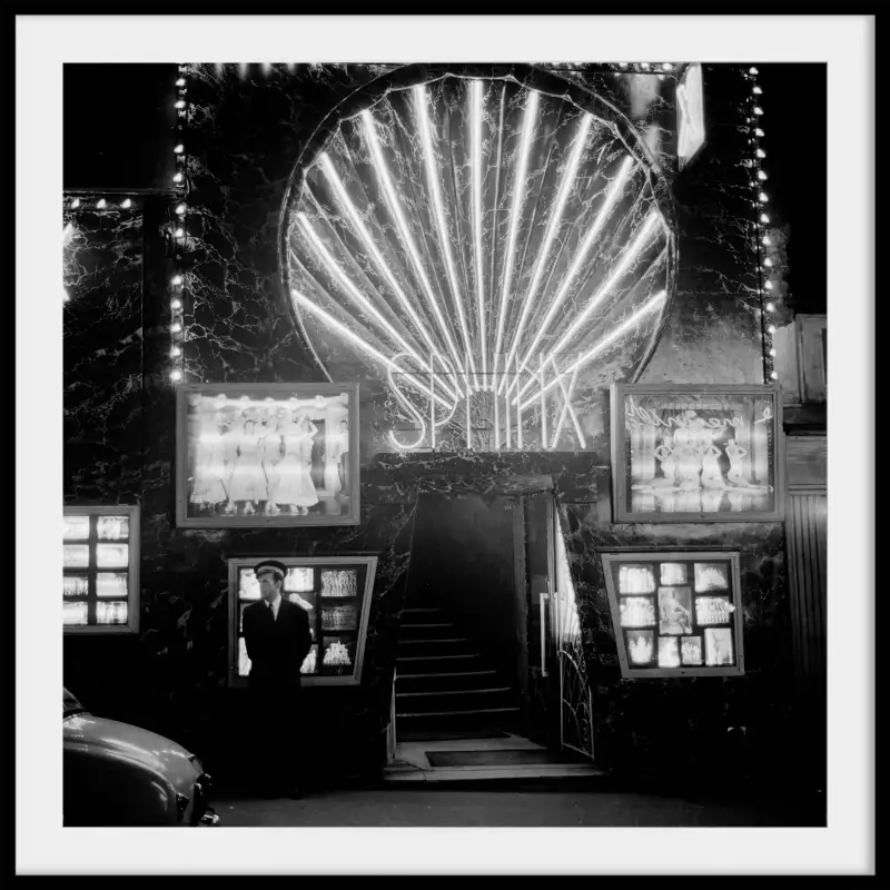 L ancien pigalle Affiches noir blanc Affiches et tableaux