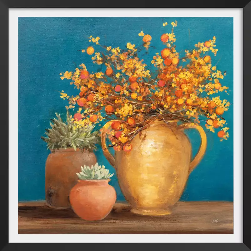 Richesse de la vie - tableau nature morte