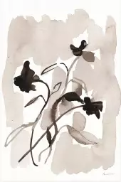 Impression de fleurs II - affiche de fleurs