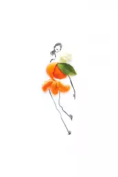 Mademoiselle clementine - fond de hotte original