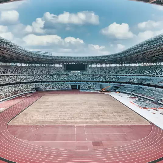 Stade olympique de Tokyo - papier mural paysage