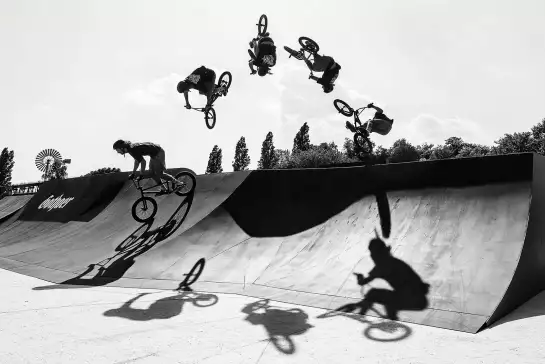 BMX - papier peint contemporain
