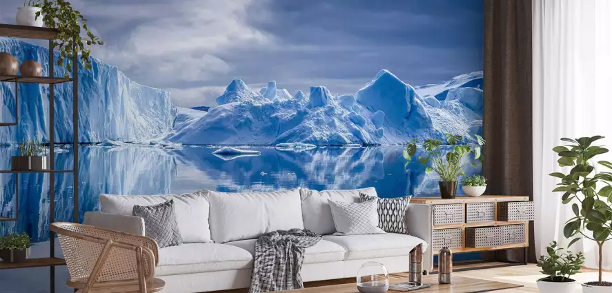 Glacier Ici aujourd'hui - papier peint panoramique paysage