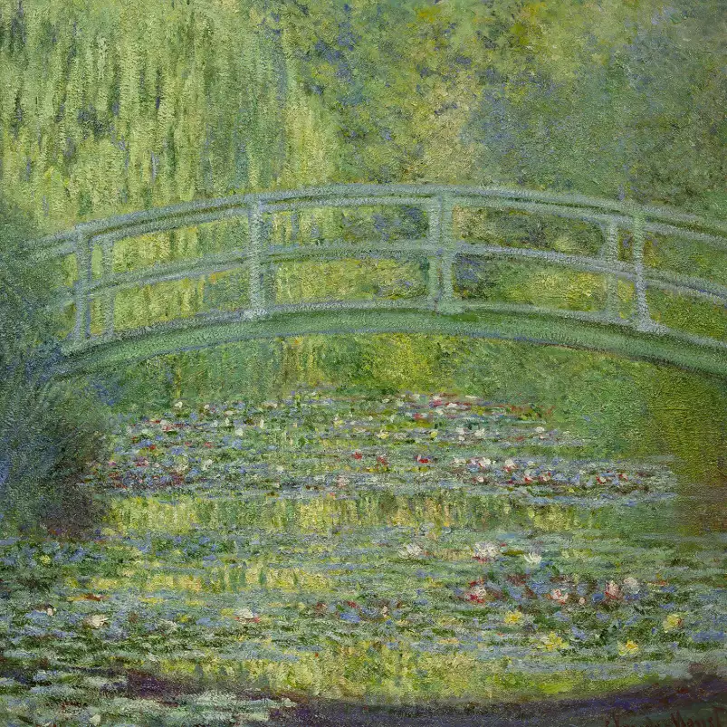 le pont japonais - Monet peintre
