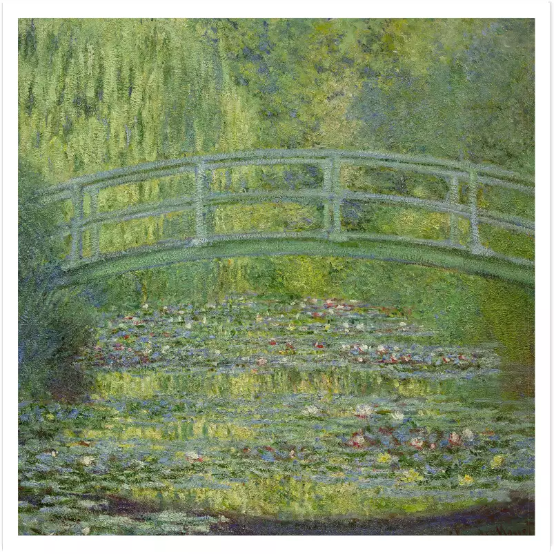 le pont japonais - Monet peintre