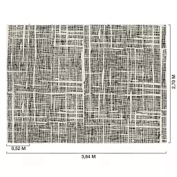 Maillage et texture - Tapisserie panoramique graphique