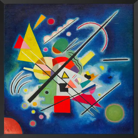 Blue painting par Kandinsky - Classiques de l'art