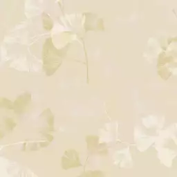 Fleurs de Ginkgo - tapisserie panoramique feuilles