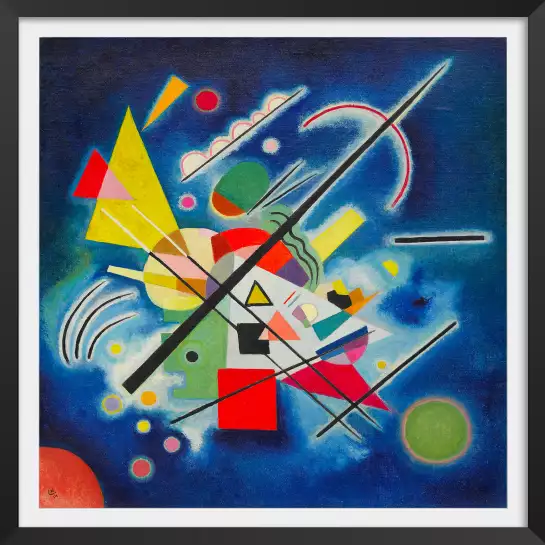 Blue painting par Kandinsky - Classiques de l'art