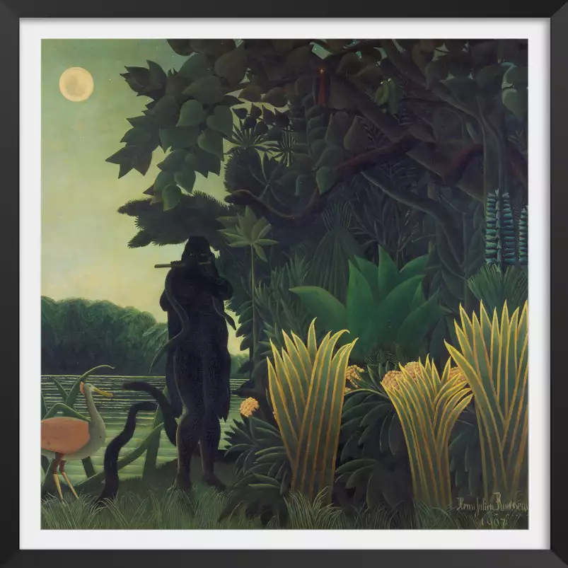 Le charmeur de serpent Henri Rousseau - Classiques de l'art