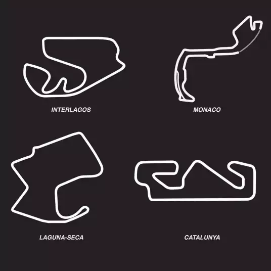 Circuit F1 - papier peint design