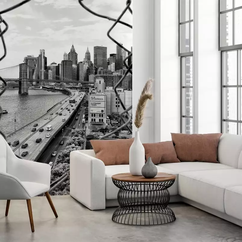 New York vertical - tapisserie murale panoramique