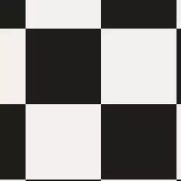 Damier noir et blanc - tapisserie retro