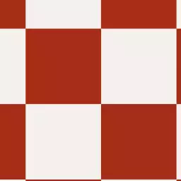 Damier rouge - tapisserie retro