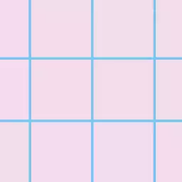 Carreaux rose pastel - tapisserie géométrique