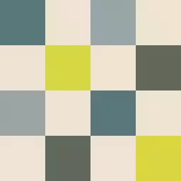 Damier coloré - tapisserie géométrique
