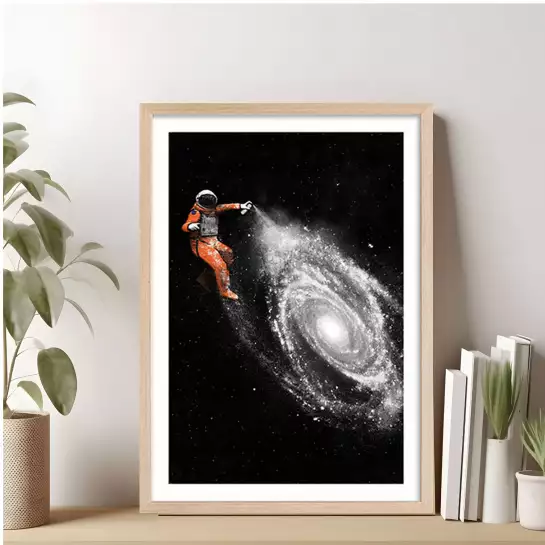 Cosmos art - affiche astronomie