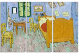 La chambre à coucher - Tableau de Vincent Van Gogh