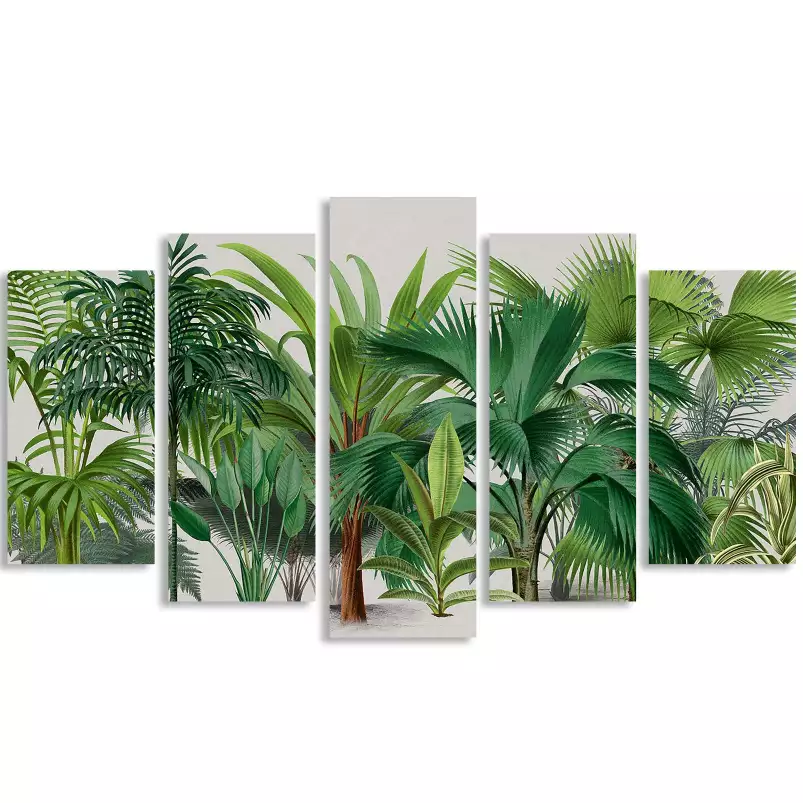 Faune exotique essai 004 - affiche jungle