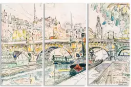 Le Pont Neuf de Paul Signac - tableau célèbre