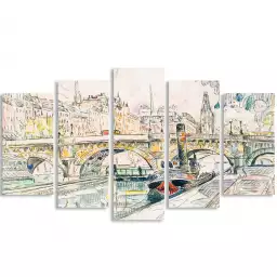 Le Pont Neuf de Paul Signac - tableau célèbre