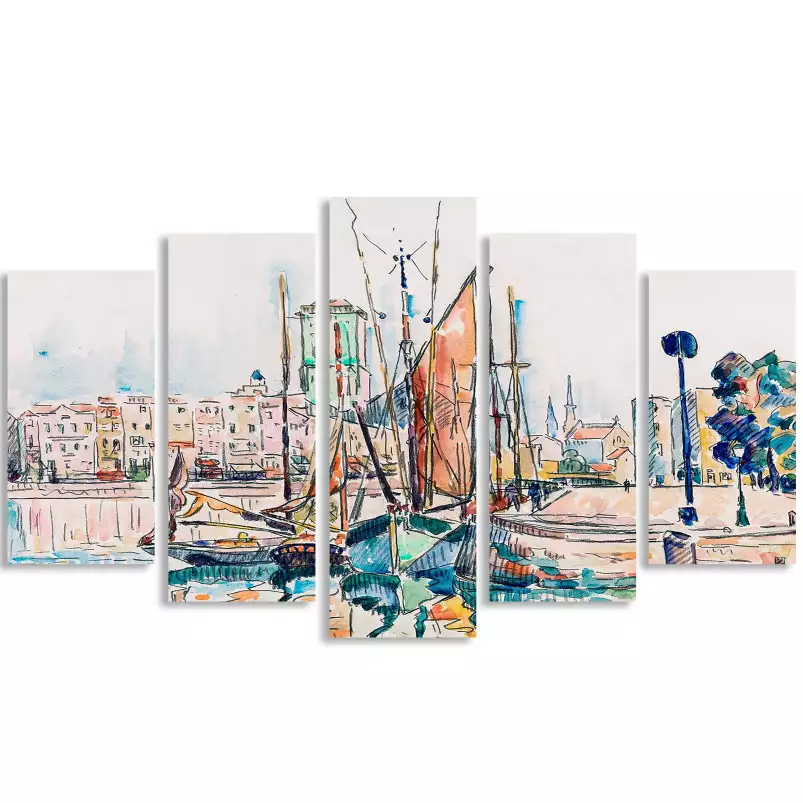 La Rochelle de Paul signac - tableau célèbre