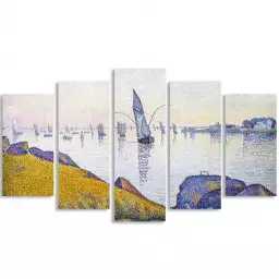 La couleur de l'eau de paul Signac - tableau célèbre