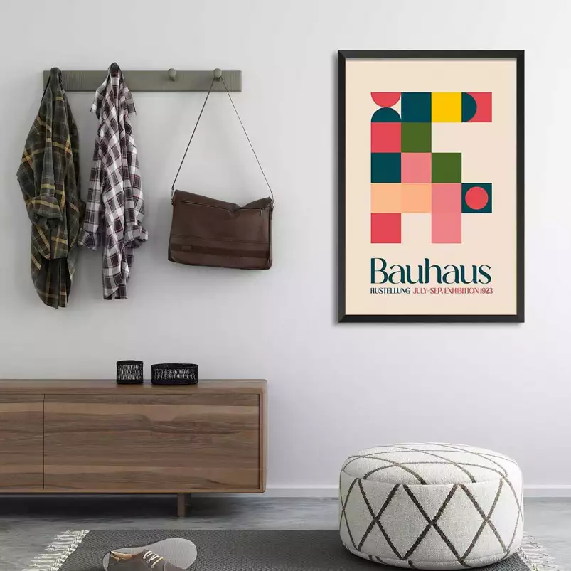 Exposition Bauhaus 7 - affiche vintage