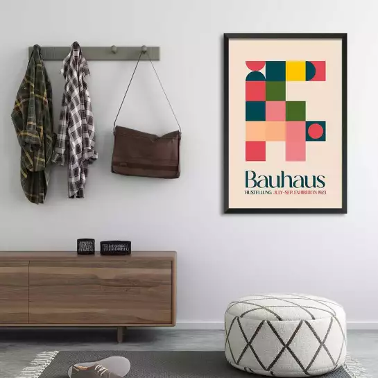 Exposition Bauhaus 7 - affiche vintage