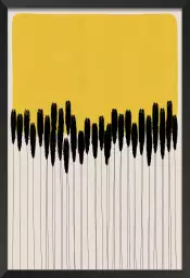 Ears artistique - affiche art abstrait