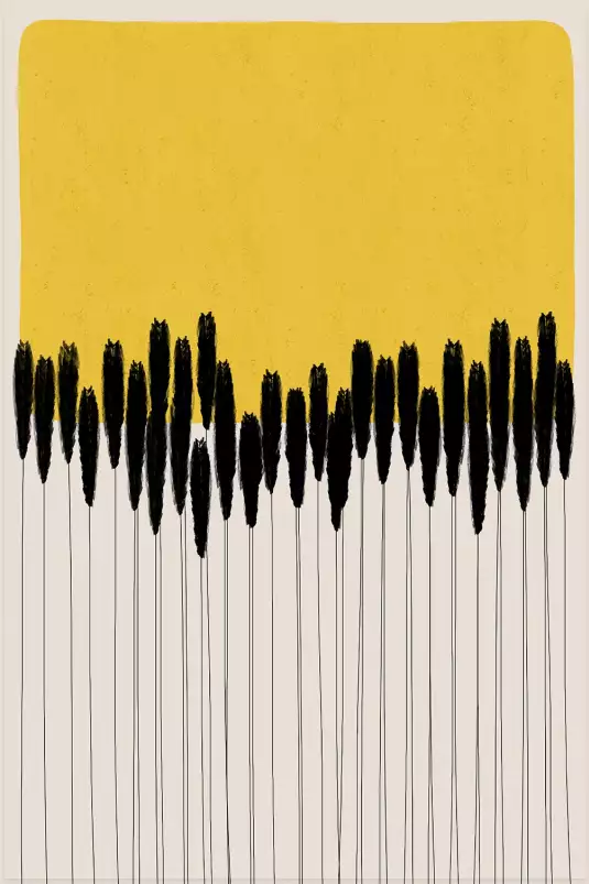 Ears artistique - affiche art abstrait