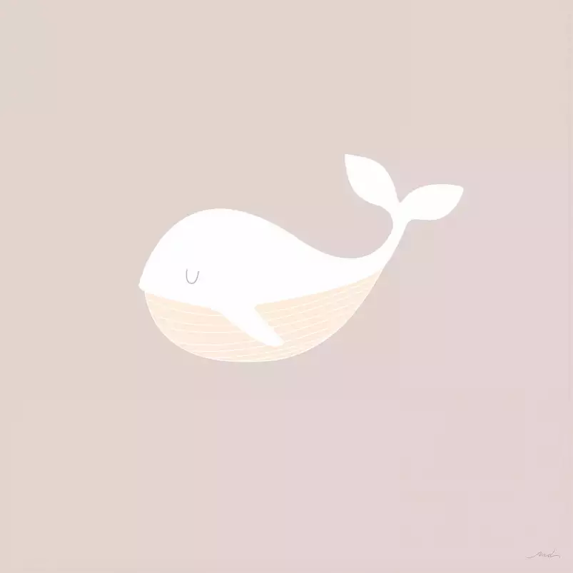 Balein oh - affiche chambre bébé