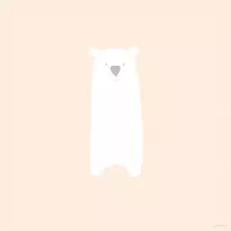 Grizzly mimi - affiche chambre bébé