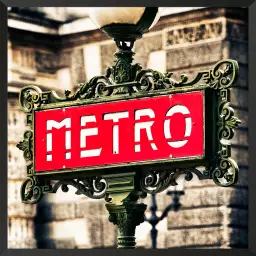 Métro parisien - tableau urbain