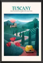 Tuscany dream - poster pop art