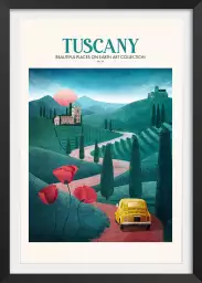 Tuscany dream - poster pop art